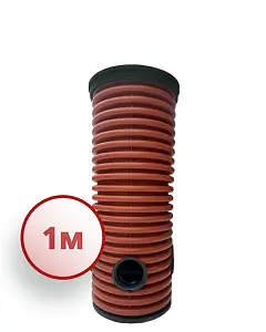 Дренажный колодец d368 h1000 с зеленой крышкой (отводы 200 мм) 0